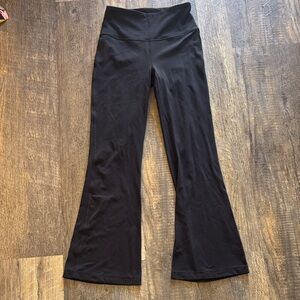 lululemon athletica Black Flared Leggings